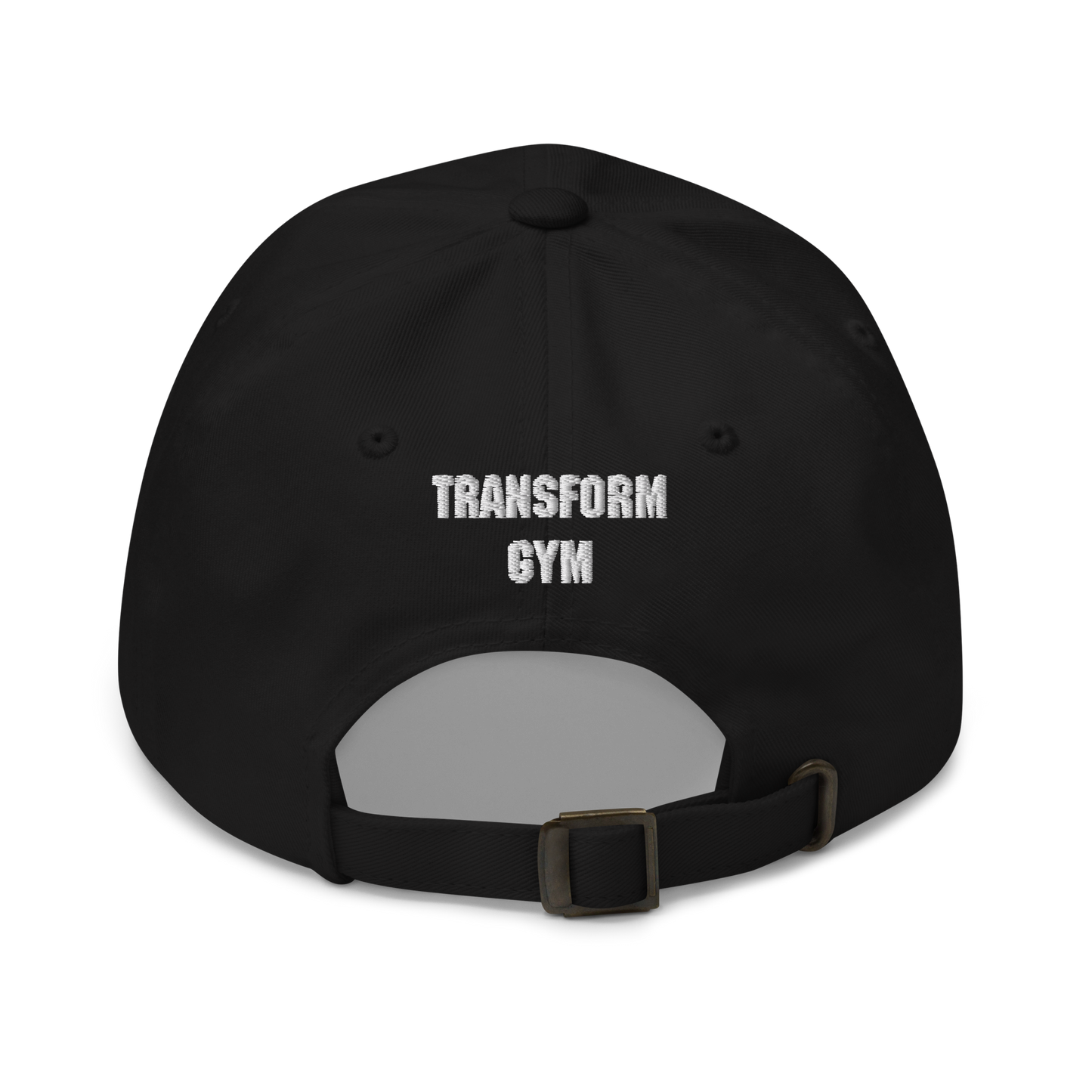 Transform Gym Dog Hat - White Text