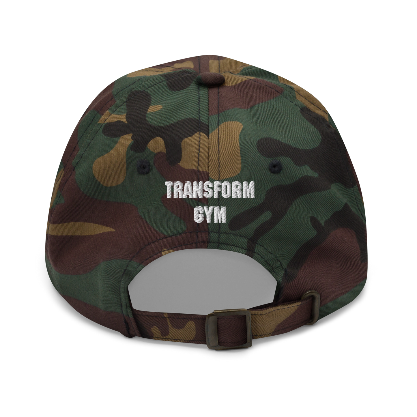 Transform Gym Dog Hat - White Text