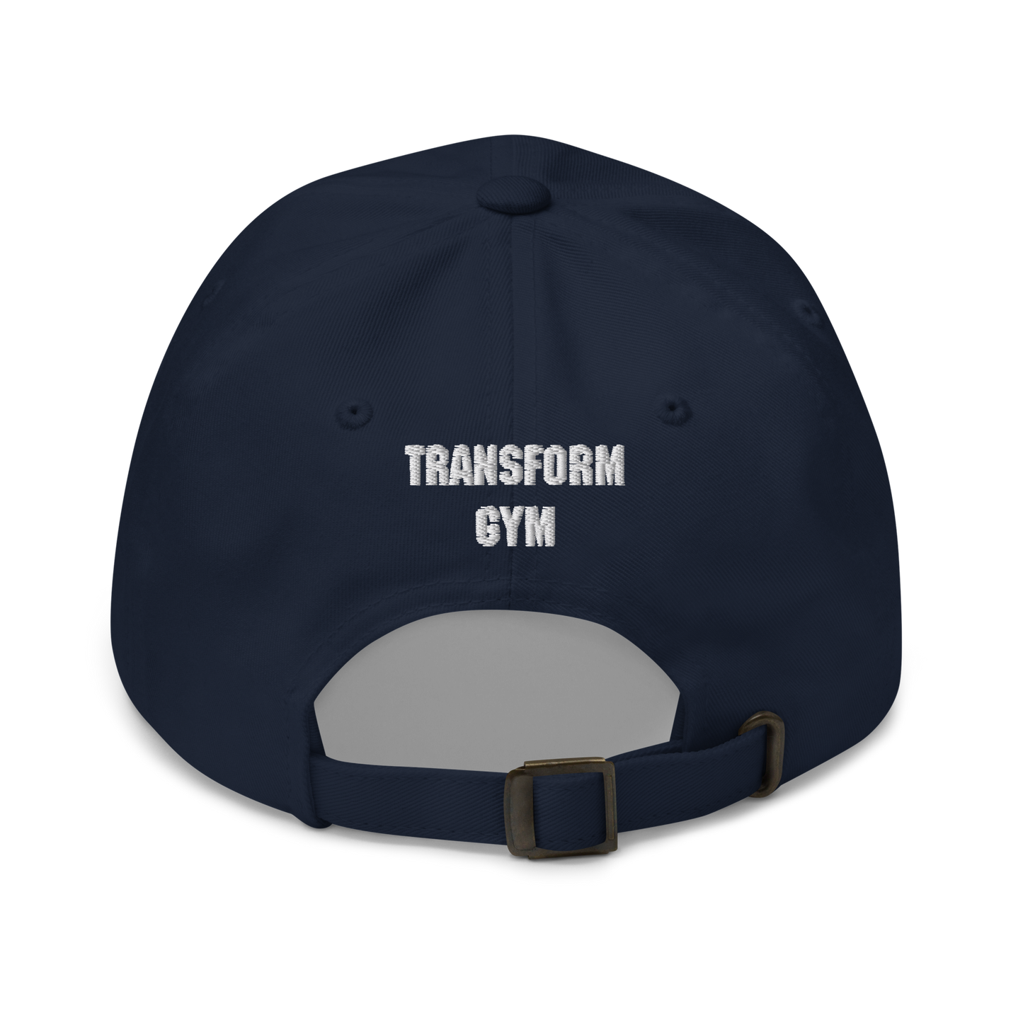 Transform Gym Dog Hat - White Text