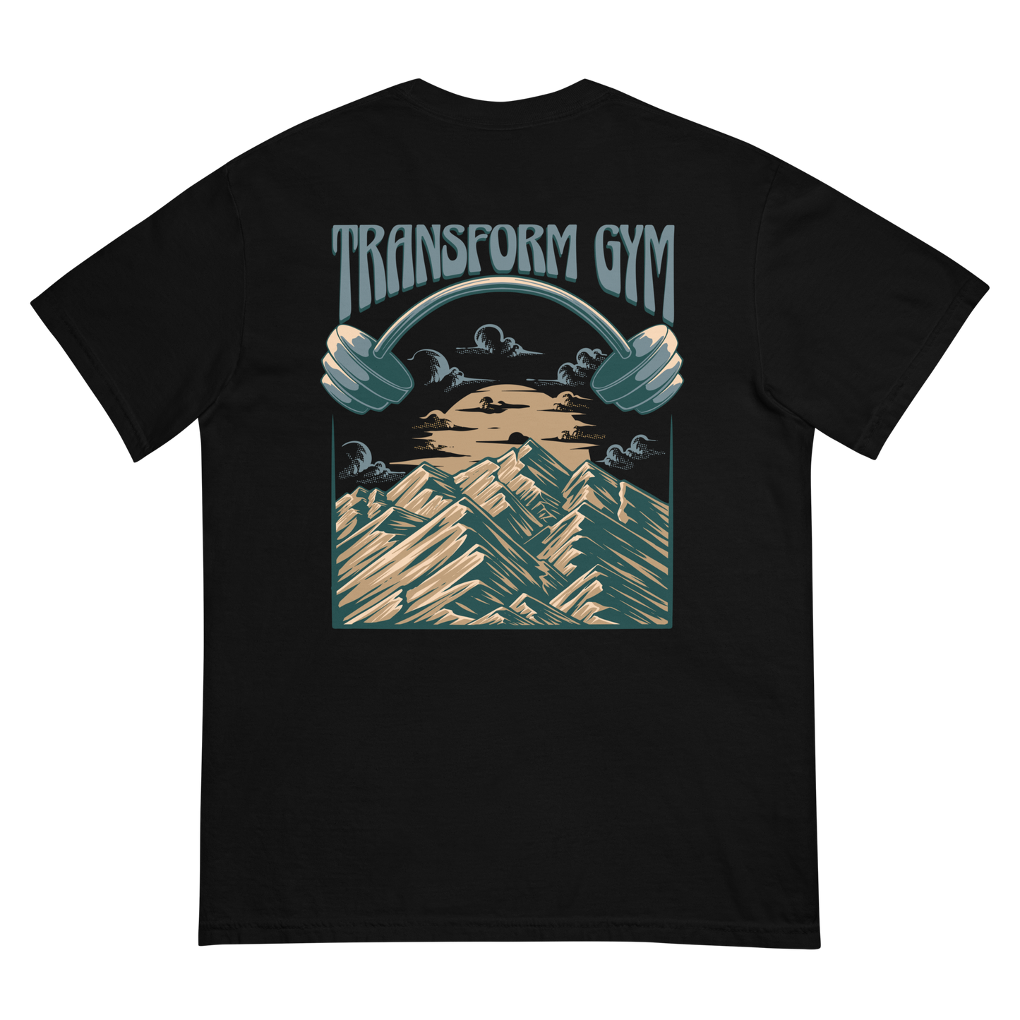 Transform Gym Mountain T-Shirt (2 sided)