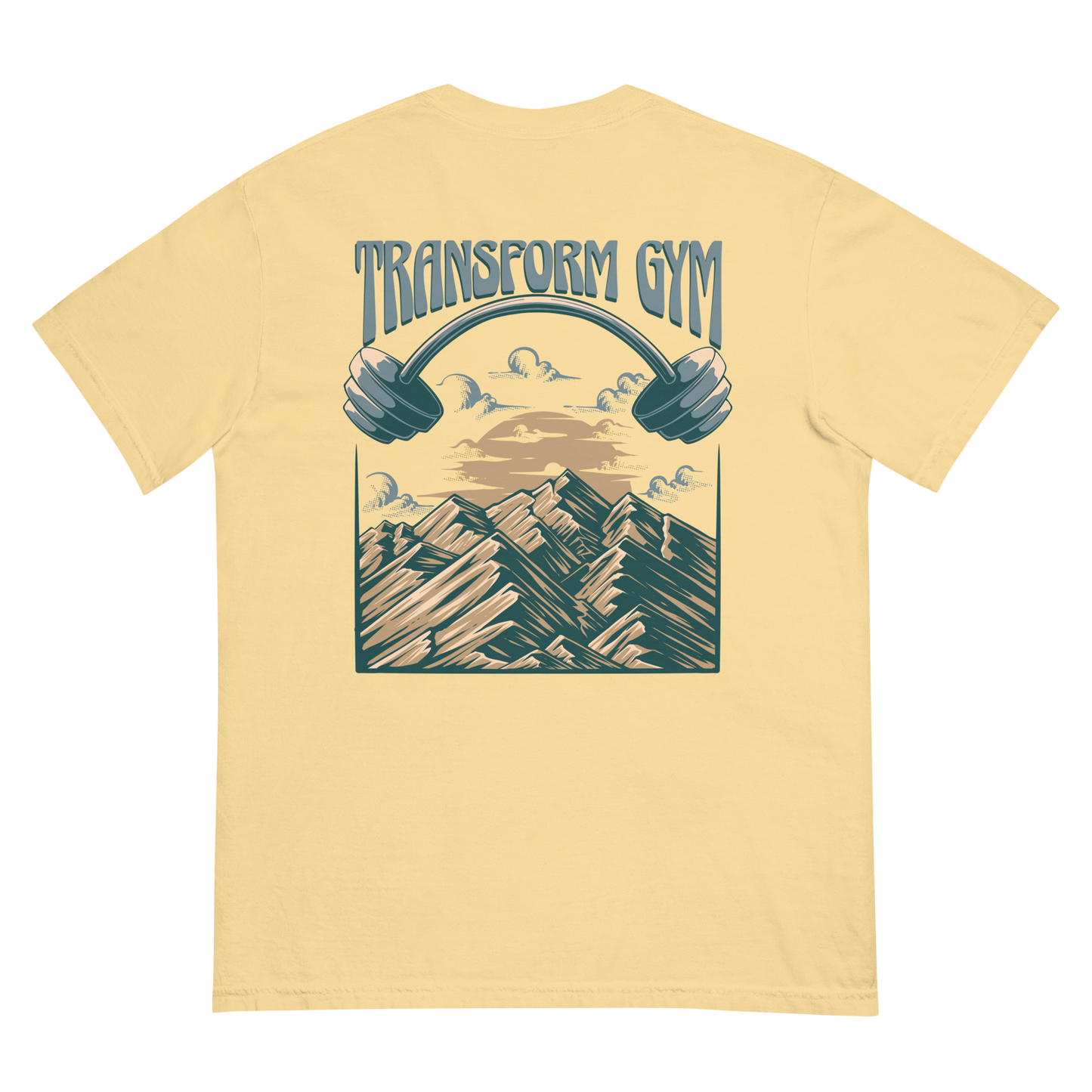 Transform Gym Mountain T-Shirt (2 sided)