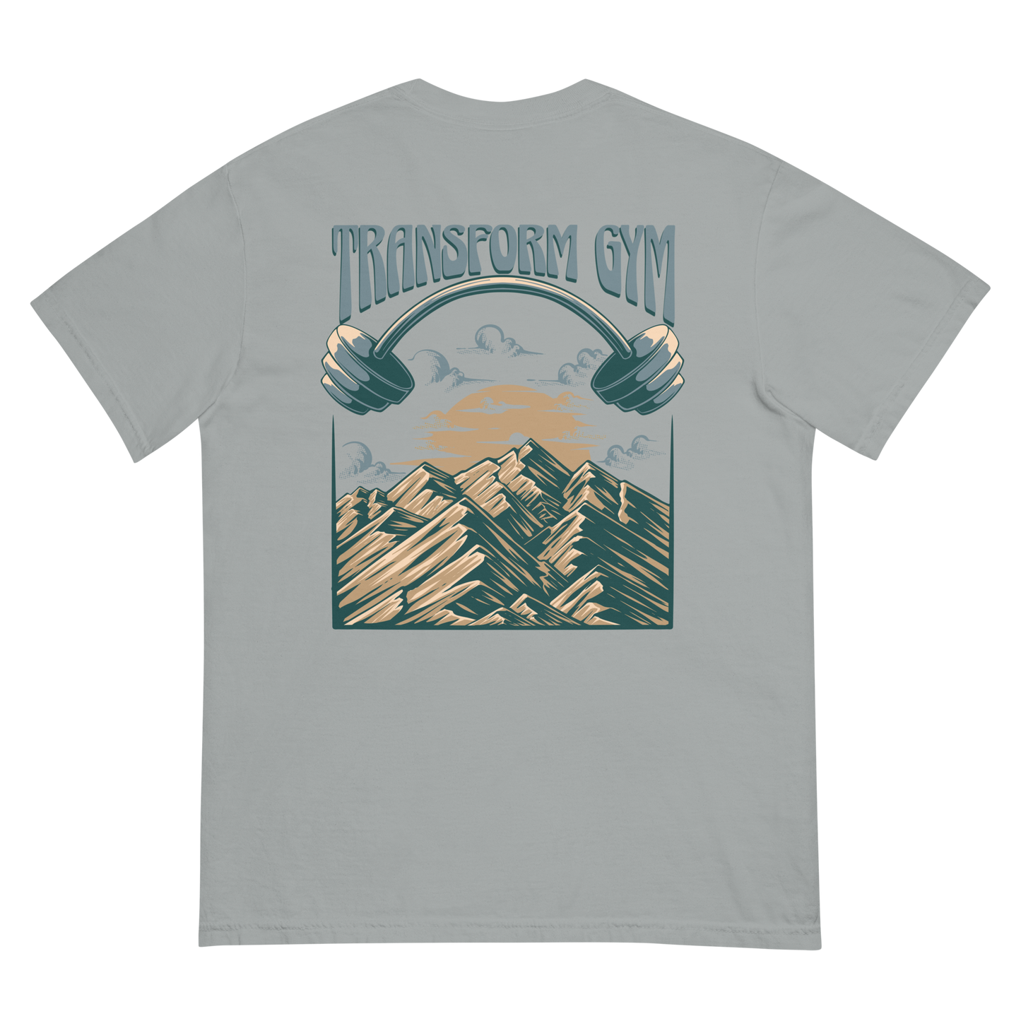 Transform Gym Mountain T-Shirt (2 sided)