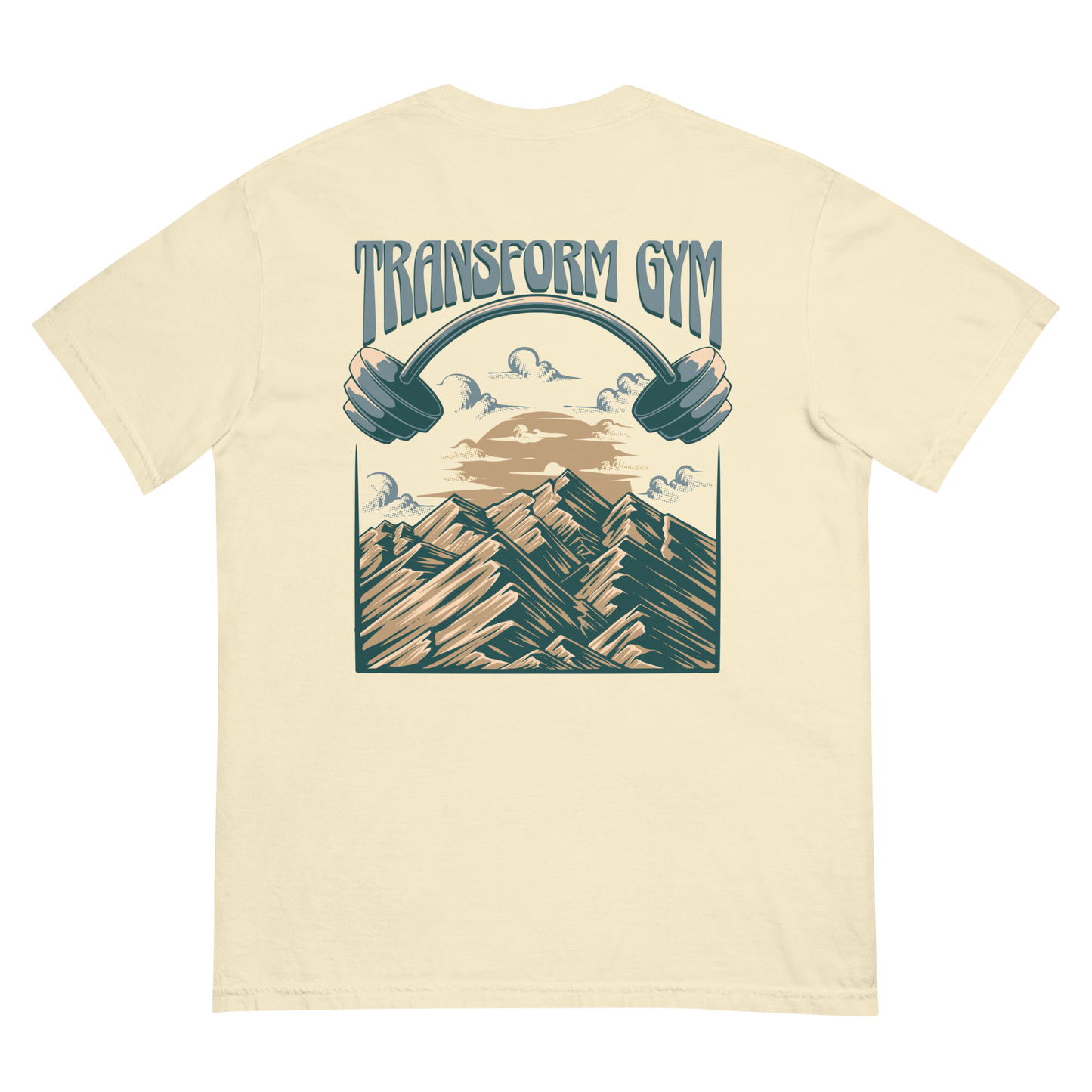 Transform Gym Mountain T-Shirt (2 sided)