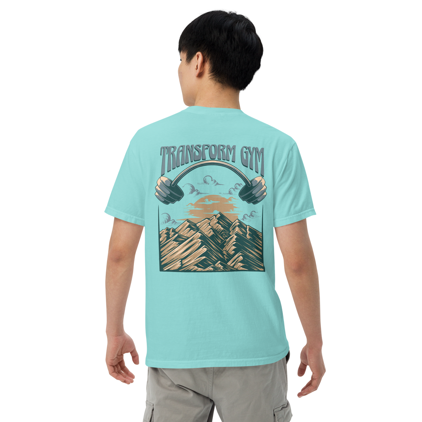 Transform Gym Mountain T-Shirt (2 sided)