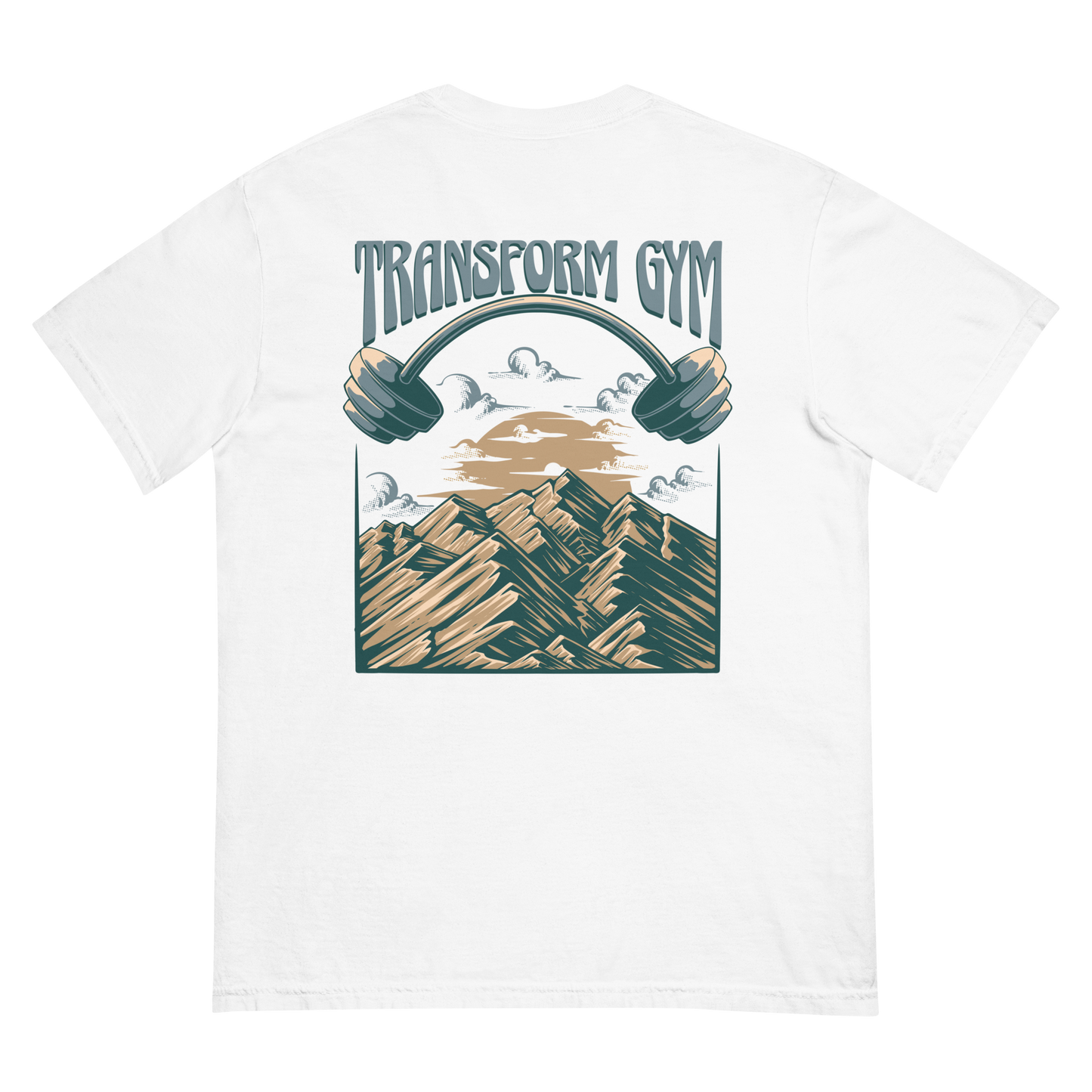 Transform Gym Mountain T-Shirt (2 sided)