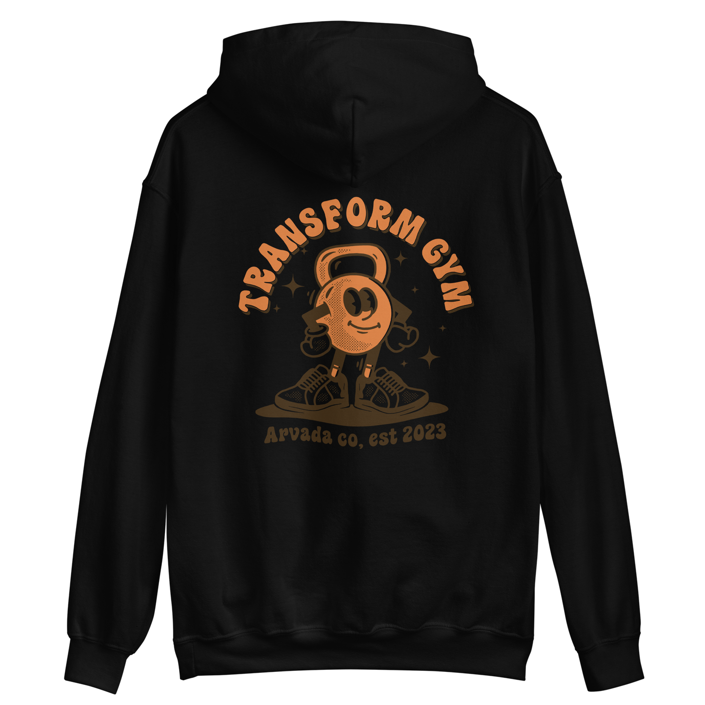 Transform Gym Kettlebell Hoodie Sweatshirt - Printed