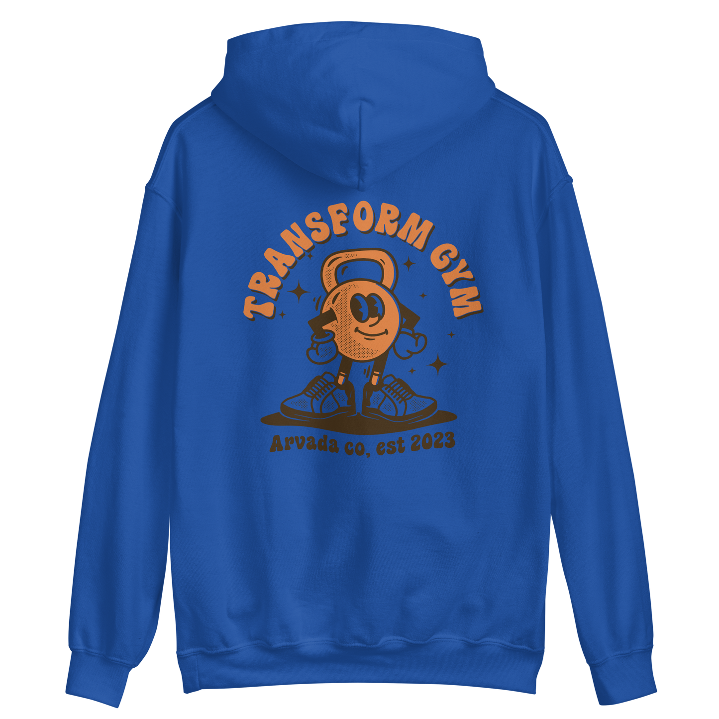 Transform Gym Kettlebell Hoodie Sweatshirt - Printed