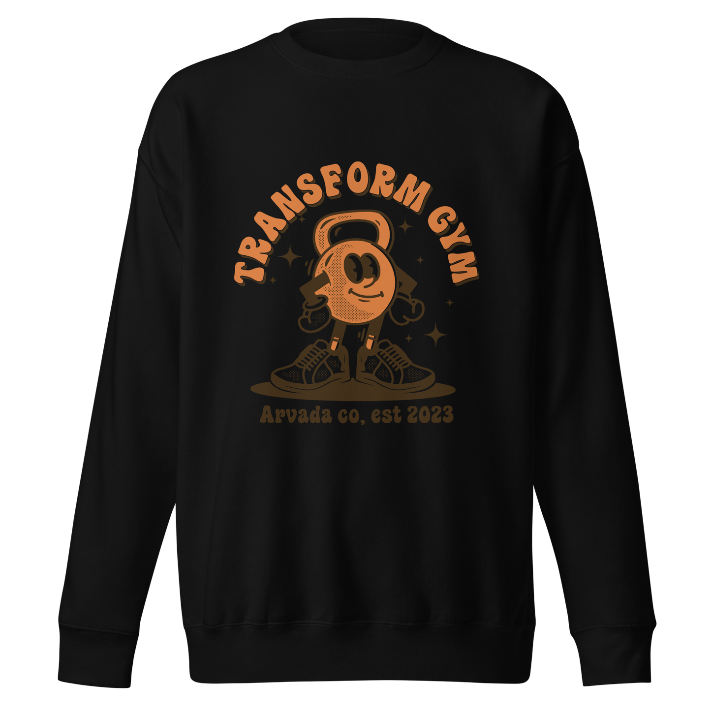 Transform Gym Kettlebell Crewneck Sweatshirt