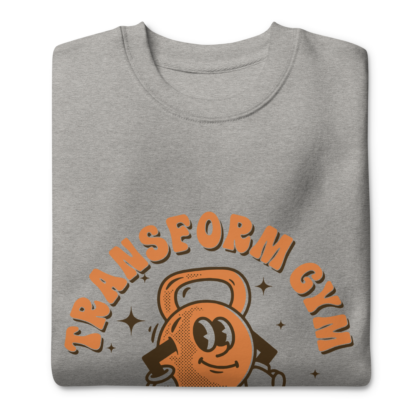 Transform Gym Kettlebell Crewneck Sweatshirt Transform Gym Kettlebell Crewneck Sweatshirt