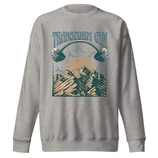 Transform Gym Mountain Crewneck Sweatshirt