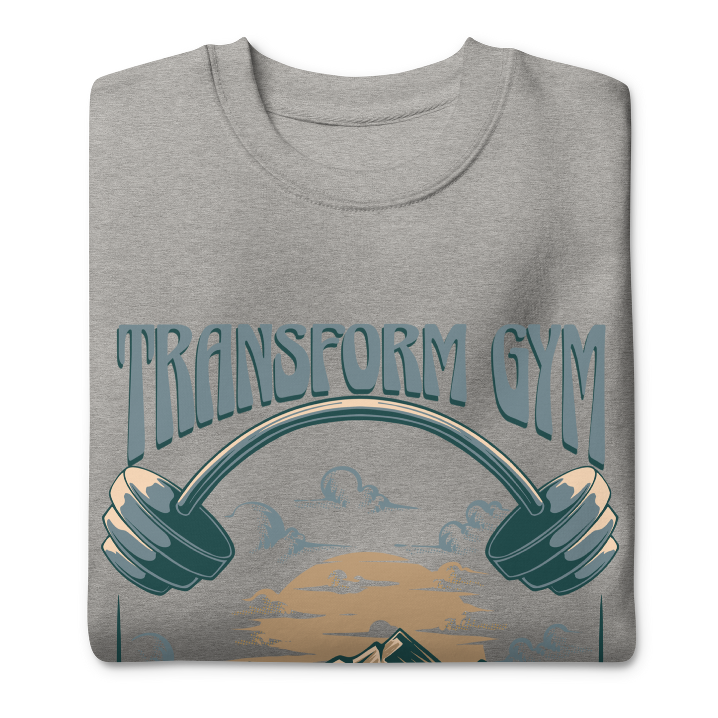 Transform Gym Mountain Crewneck Sweatshirt