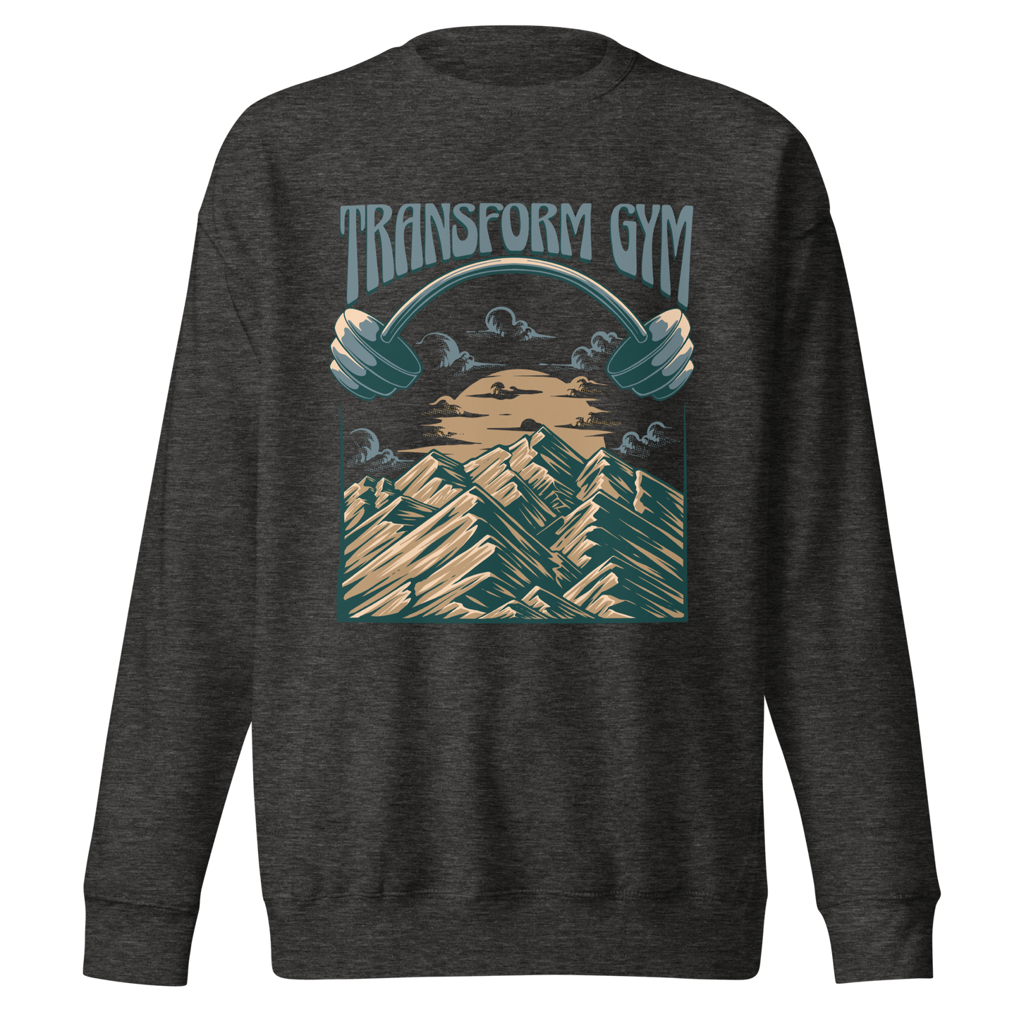 Transform Gym Mountain Crewneck Sweatshirt