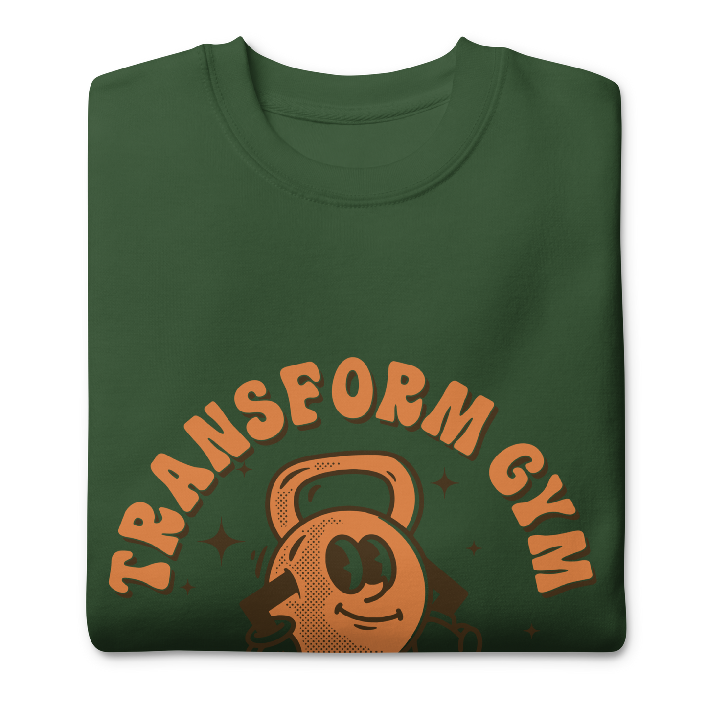 Transform Gym Kettlebell Crewneck Sweatshirt