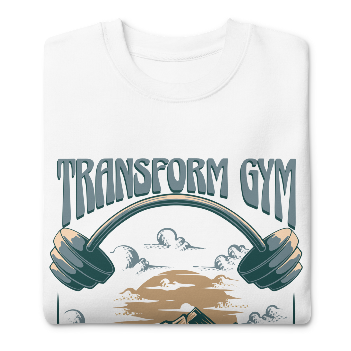 Transform Gym Mountain Crewneck Sweatshirt