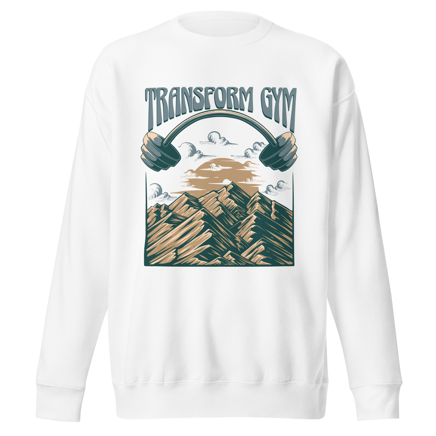 Transform Gym Mountain Crewneck Sweatshirt